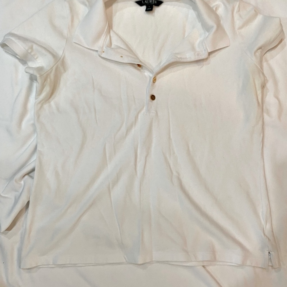 LRL White Polo